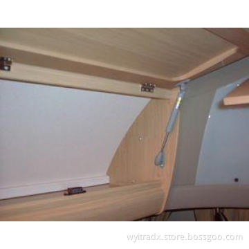 Chrome plated steel Cabinet Gas Struts for furniture wirh p